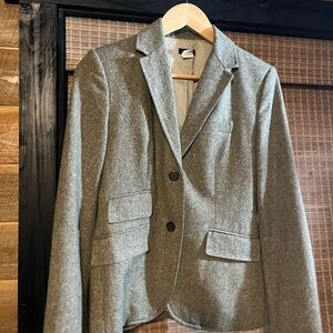 J. Crew Heather Gray Suit Jacket